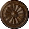 Ekena Millwork Olivia Ceiling Medallion (Fits Canopies up to 2 1/8"), 7 7/8"OD x 1 1/8"P, Root Beer Crackle CM07OLRBC - alternate 1